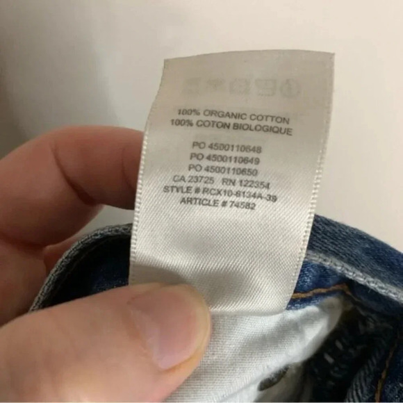 Aritzia Denim Forum Nina Stovepipe Straight Leg 26 - Picture 6 of 15